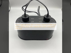 15 inch (approximately 38.1 cm) lamp, maximum 150W dual reptile heating lamp, with independent switch, dual dome UVB lamp